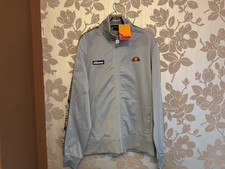 Brand New Ellesse Giraldo  Tracksuit Top. Size XL Retro. Grey terrace casuals 🔥