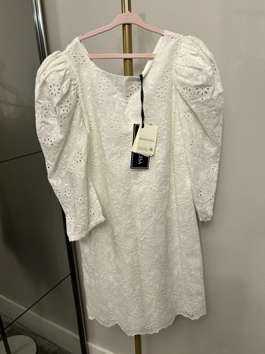 Monnalisa girls white broderie - white,