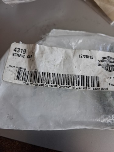 Harley davidson part 4319 - part,