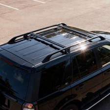 4PCS FOR LAND ROVER FREELANDER 2 L359 2006-2014 ROOF RAILS CROSS BAR RACK BLACK