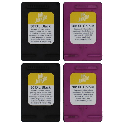 301xl black colour ink - 2x,