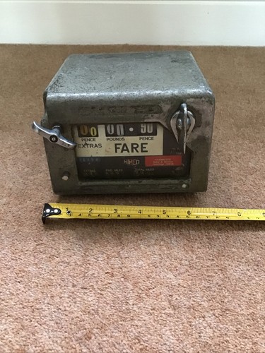 Vintage taxi cab bell punch - taxi,