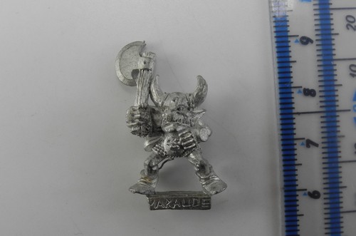 Goblin wolf rider - rider, metal
