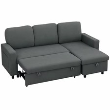 3 sitter Corner Sofa Bed with