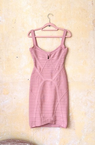 Hervé léger blush pink - léger,