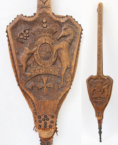 Antique carved wood - antique, 44.5"