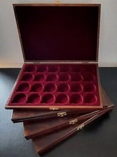 Wooden Silver Gold Coin Tray