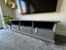 Grey Wooden TV Unit – Modern, Stylish, and Practical