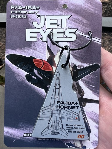 Jet eyes aircraft tag - eyes,