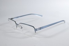 Gucci Eyeglasses GG 1764 Unisex Blue Semi-Rimless Metal Eyewear Glasses Frames