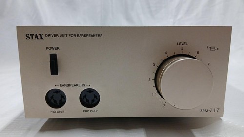 Stax srm 717 electrostatic - stax, srm-717