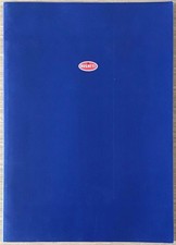 BUGATTI EB118 Concept Car LF Sales Brochure c1998 English Text #899/1190.32.18