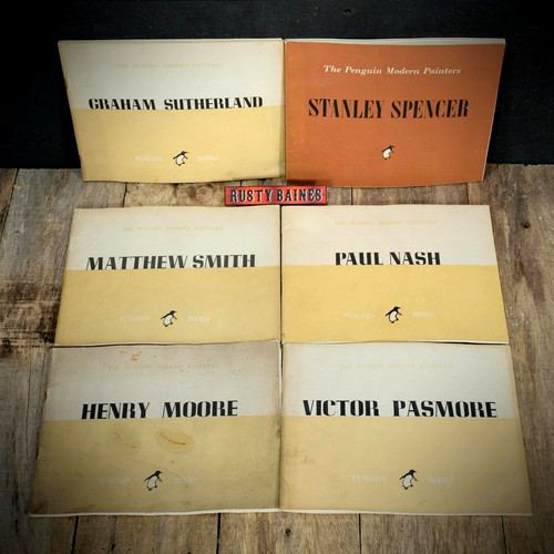 Vintage penguin modern painter - penguin,