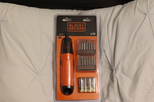 Black decker screwdriver - black,
