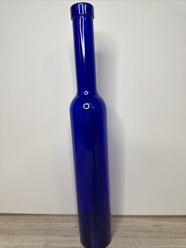Cobalt blue glass - 14”, bottle