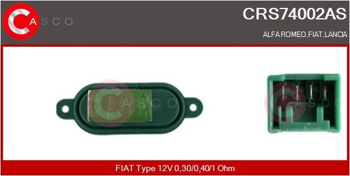 Crs74002as casco resistor - crs74002as,