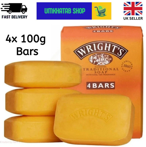 Wright coal tar soap - coal,