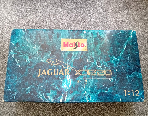 Maisto jaguar xj220 - maisto, 1:12