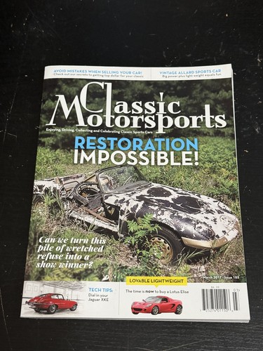 Classic motorsports magazine - classic,