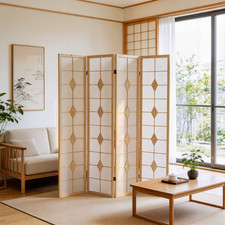 4 Panel Folding Room Dividers