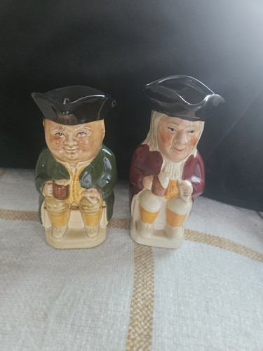 Tony wood toby jug pitcher - wood,