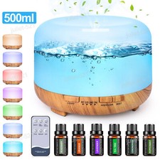 Led essential oil - essential, diffuser