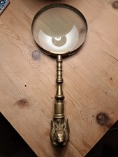 Vintage Brass hunting dog head