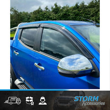 EXTERNAL EGR WIND DEFLECTORS 4PC SET FOR  MITSUBISHI L200 SERIES 5 D/C 2016+ 