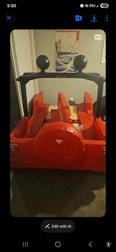 Little tikes jeep - tikes, bed