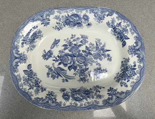 Antique blue and white - antique,