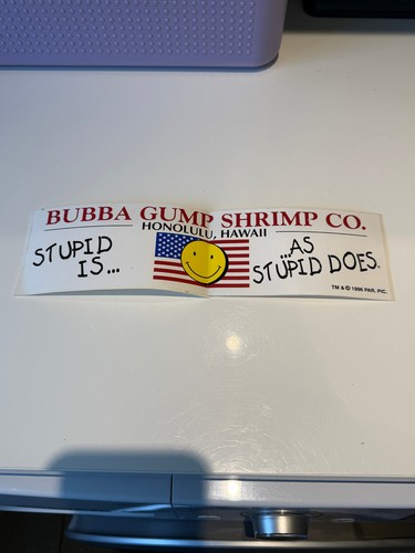 Vintage bubba gump - bubba, co