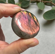 Sunset Flash Labradorite Flat