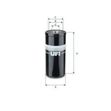 Steering hydraulics filter