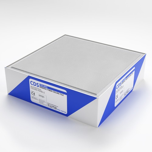 Suspended ceiling tiles - ceiling, sand