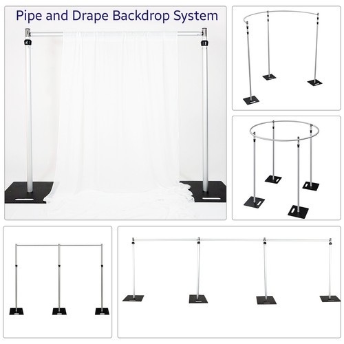 Backdrop stand pipe and drape - backdrop,