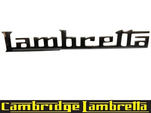 Lambretta legshield badge - lambretta,