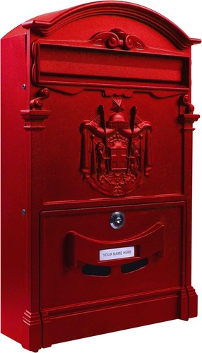Wall mount lockable letterbox - mount,