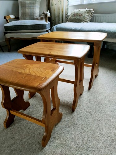 Ercol nest 3 tables - ercol, of