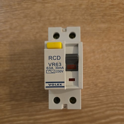 Volex vr63 63a rcd - 63a, 30ma