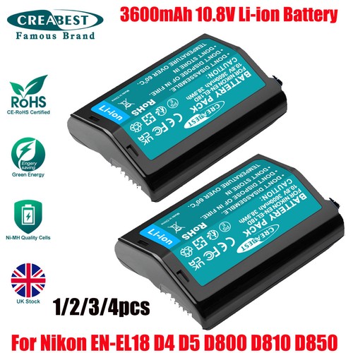 El18a el18d battery for - en-el18a,