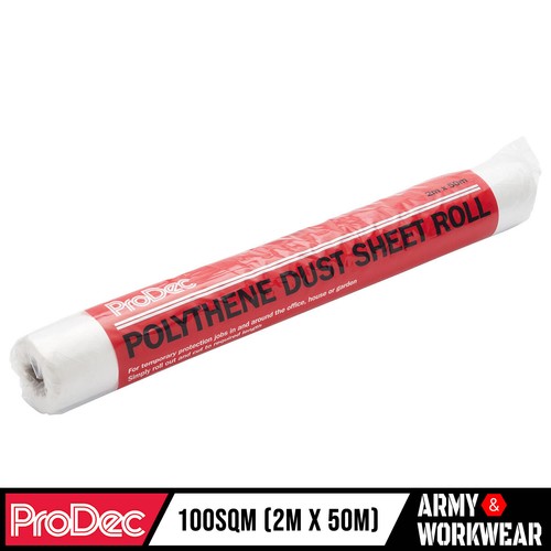 Prodec 50m roll polythene - x,