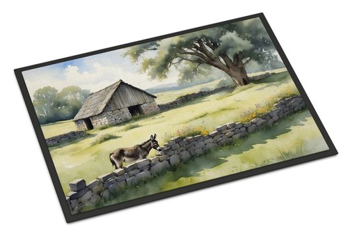 Donkey the stone wall - donkey,