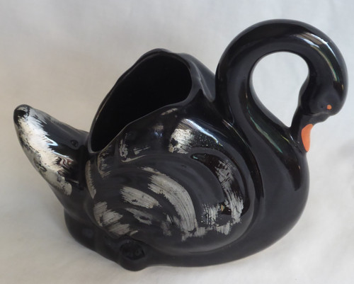 Vintage 1960s black swan - vintage,