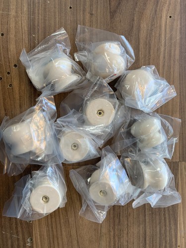 Ivory cream ceramic knob - 8,