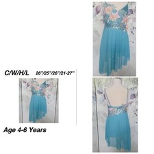 LYRICAL DANCE COSTUME FREESTYLE DANCE SHOW BALLET FESTIVAL TEAMS ASSORTED SIZES