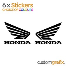 6 x Honda Motorbike Tank Belly