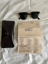 Bausch & Lomb Ray-Ban Clubmaster W0366 Vintage Sunglasses
