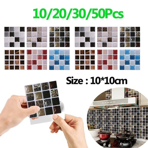 50pcs tile stickers kitchen - 50pcs,