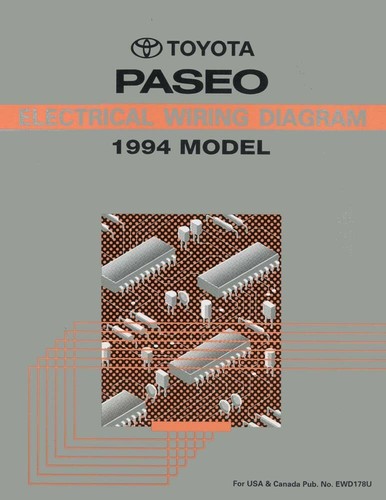 1994 toyota paseo wiring - 1994,
