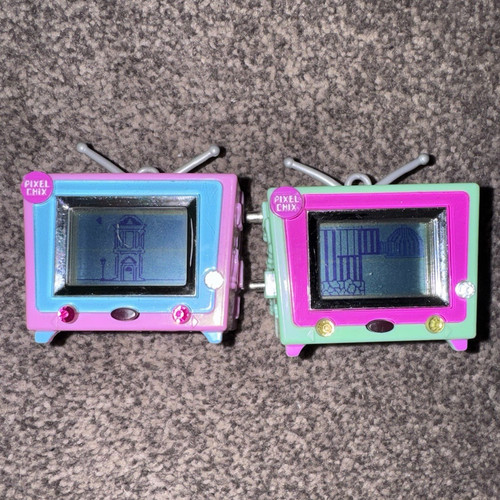 Pixel chix style handheld - tv-style,